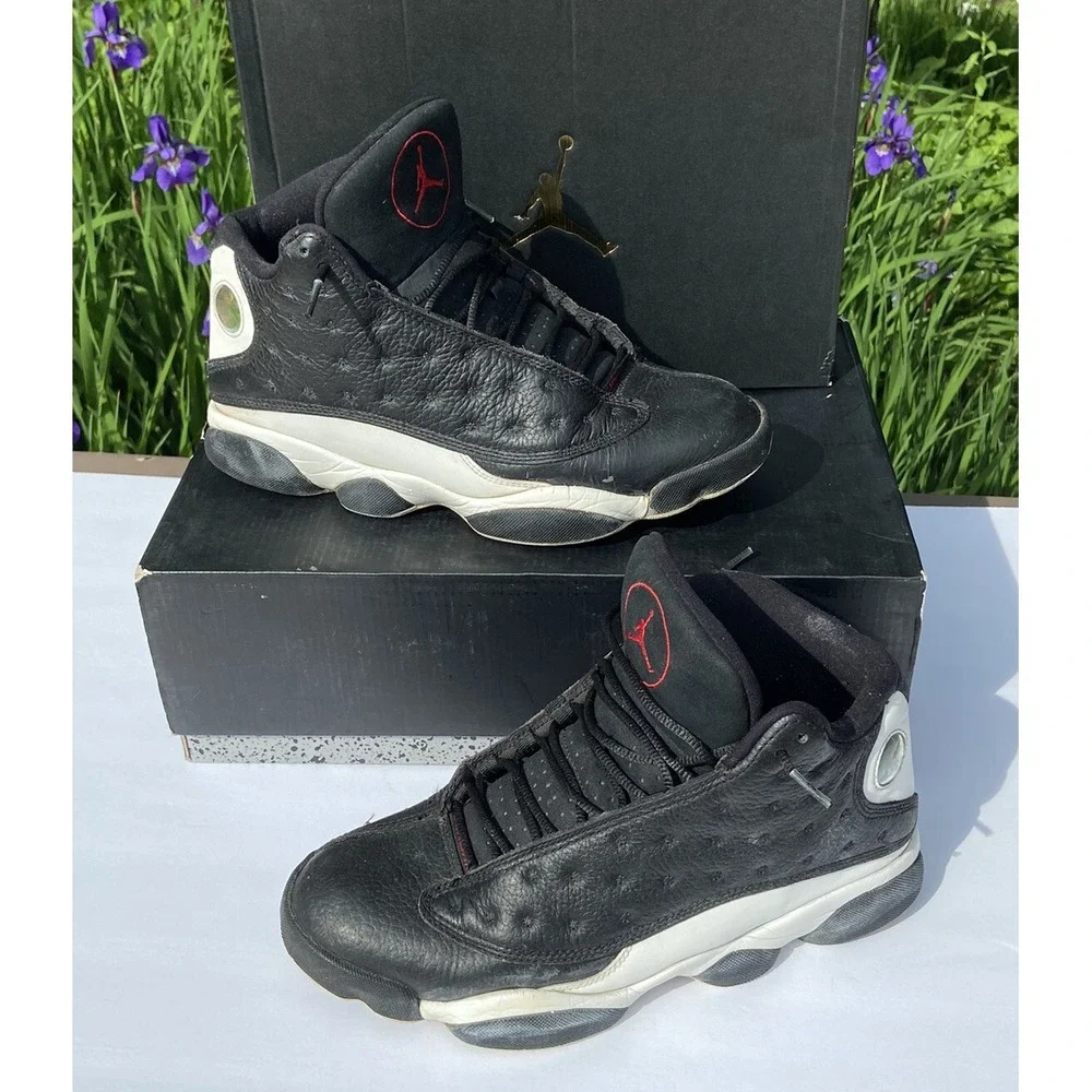 Jordan‎ Retro 13 Reverse He Got Game Pre Owned Black White- 2019 Size 9.5